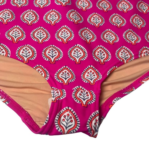 NWT J Crew x SZ Blockprints Swim Bottoms Pink AO968 3X - Picture 4 of 8
